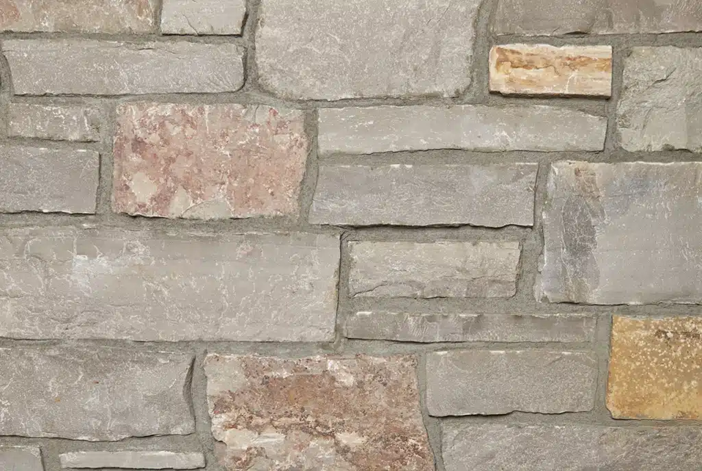 Swatch image of Chilton Cambrian Blend, showing an up close view of the pattern and color of the natural stone.
