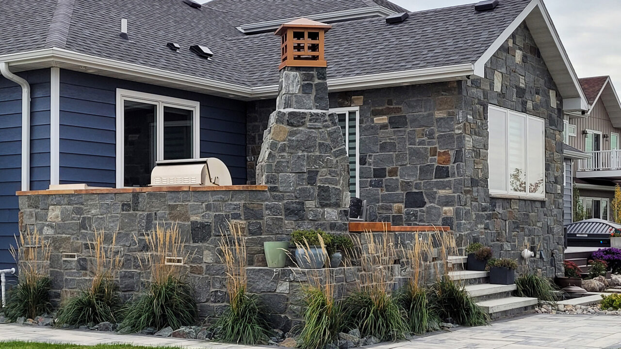 Rustic Rock Blue Barnwood Blue Castle Rock - Buechel Stone