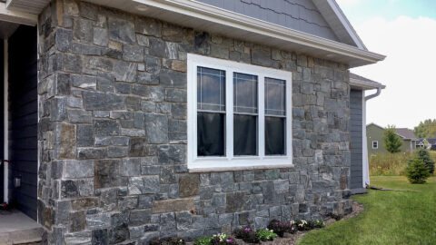 Rustic Rock Blue Barnwood Blue Castle Rock - Buechel Stone