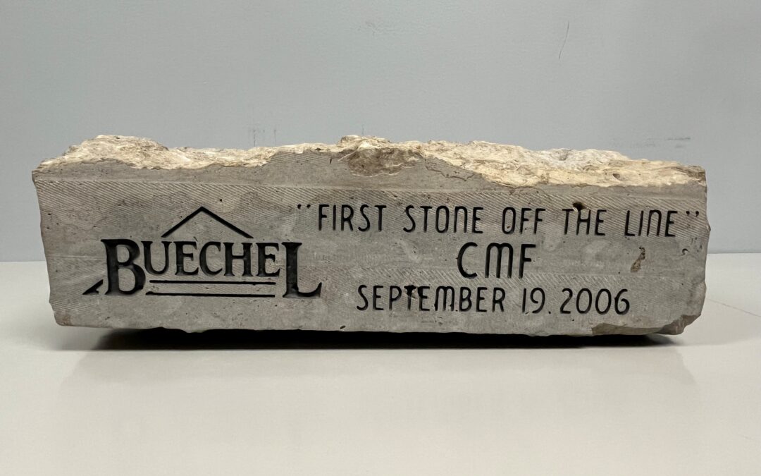 Buechel Stone Celebrates 20 Years of Chilton Manufacturing Facility